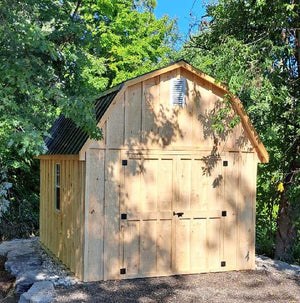 #107 Barn Style Garden Shed