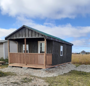 #105 Style Cabin With 4ft Porch - Maxwell Garden Centre