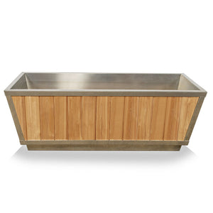 #360CP The Glacier Plunge Tub - Clear Red Cedar