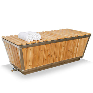 #362CP The Glacier Plunge Tub - Knotty Red Cedar