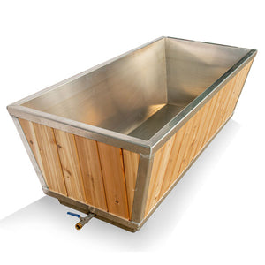 #362CP The Glacier Plunge Tub - Knotty Red Cedar