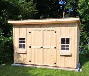 #132 6x12' Slant Roof Shed