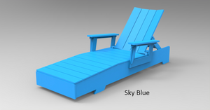 #BSMAKL Modern Adirondack Lounge