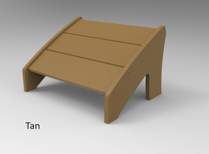 #BSMAO Modern Adirondack Ottoman