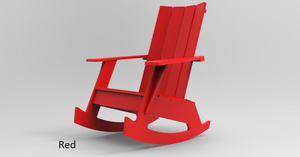 #BSMAR Modern Adirondack Rocker