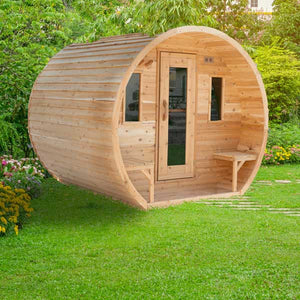 #CTC2424W White Cedar Elation Sauna