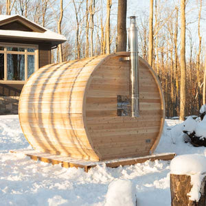 #CTC2424W White Cedar Elation Sauna