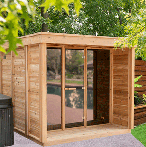 CU672 Pure Cube Outdoor - Knotty Red Cedar