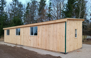 #HB470 12X36' Portable Row Barn W/Tack Room
