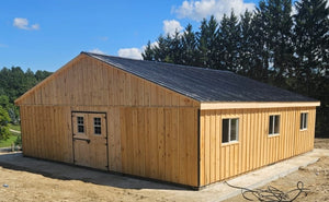 #HB490 36x36'  Modular Horse Barn