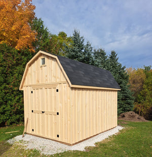#107 Barn Style Garden Shed