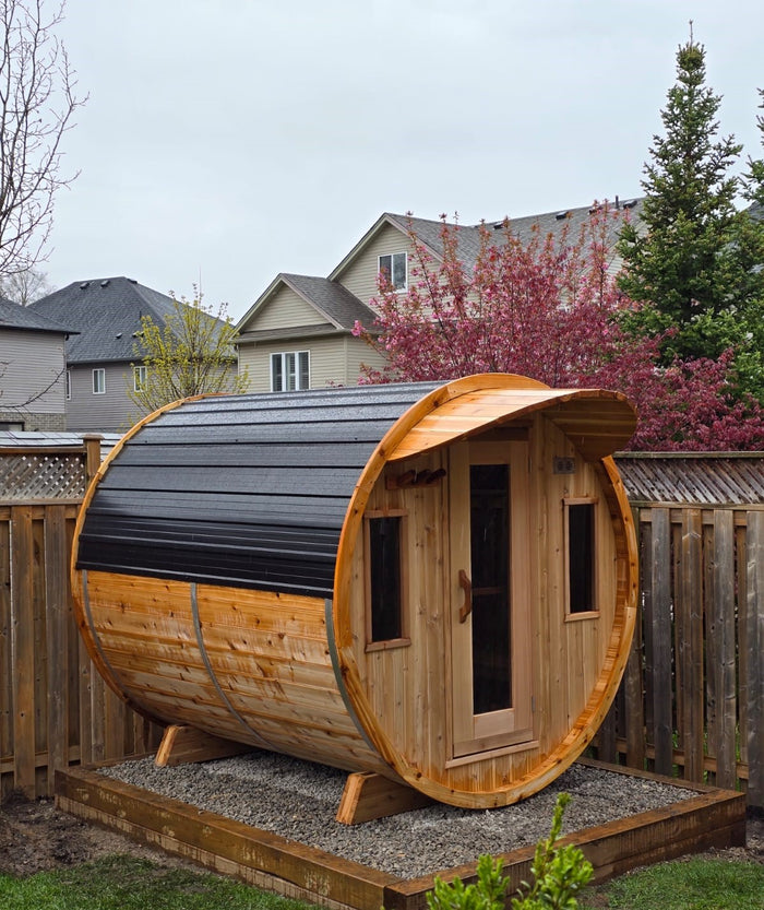 The Grey County Barrel Sauna