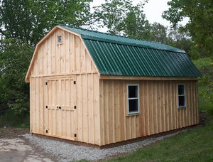 #107 Barn Style Garden Shed