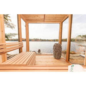 #OR6112 Pure Cube Orion Sauna - Knotty Red Cedar