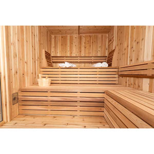 #OR6112 Pure Cube Orion Sauna - Knotty Red Cedar