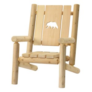 #F170 Cedar Cut-Out Back Chair