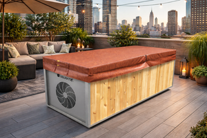 #372FP The Flow Cold Plunge - Knotty Red Cedar