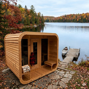 The Grey County Luna Sauna With Porch
