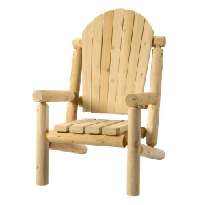 #F310 Cedar Log Muskoka Chair