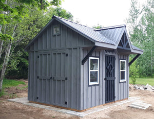 #108 Style Garden Shed 9x12' - Maxwell Garden Centre