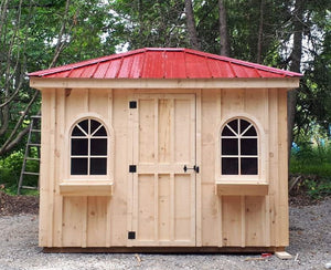 #114 Style Cottage Roof Garden Shed