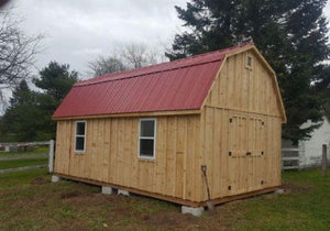 #107-1220 Barn Style Shed 12' x 20' - Maxwell Garden Centre