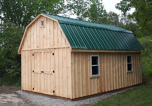 #107-1220 Barn Style Shed 12' x 20' - Maxwell Garden Centre