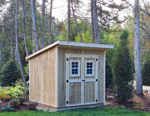 #130 Style Slant Roof Shed