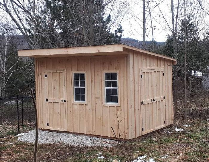 #131 9x12' Slant Garden Roof Shed