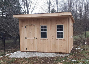 #131 9x12' Slant Garden Roof Shed