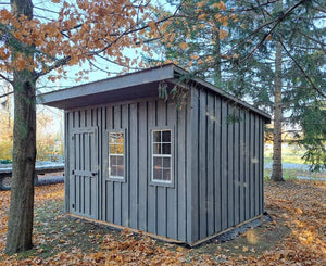 #131 9x12' Slant Garden Roof Shed