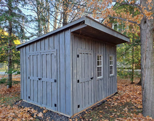 #131 9x12' Slant Garden Roof Shed