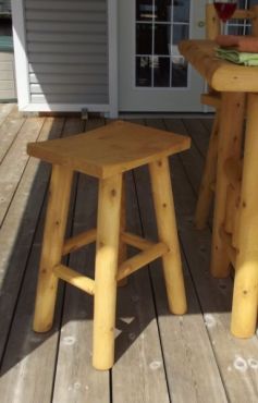 #L146 30 Saddle Bar Stool