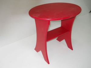 #GST01 Oval Side Table 20 - Maxwell Garden Centre