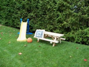 #L413 Kids Log Picnic Table - Maxwell Garden Centre