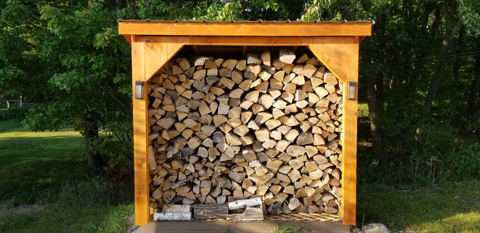 #FWS4X8 4x8' Fire Wood Storage Shed