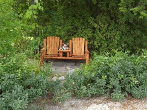 #L234 Adirondack Gossip Bench - Maxwell Garden Centre