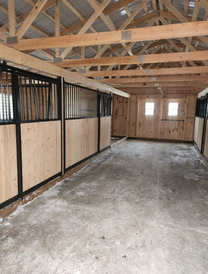 #HB490 36x36'  Modular Horse Barn