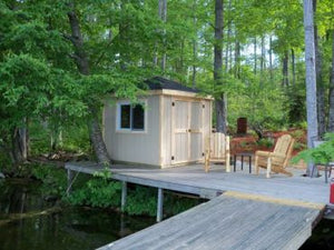 #114 Style Cottage Roof Garden Shed - Maxwell Garden Centre
