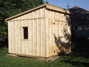 #130 Style Slant Roof Shed - Maxwell Garden Centre