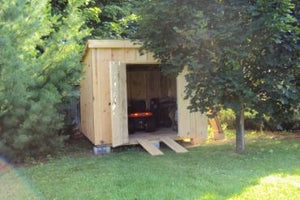 #130 Style Slant Roof Shed - Maxwell Garden Centre