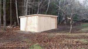 #130 Style Slant Roof Shed - Maxwell Garden Centre