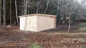 #145 12x20' Slant Roof Style Shed - Maxwell Garden Centre