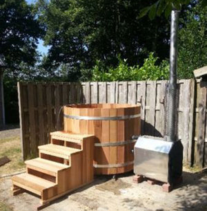 3' Red Cedar Hot Tub - Maxwell Garden Centre