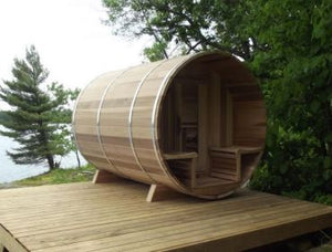 Panoramic View Barrel Saunas - Maxwell Garden Centre