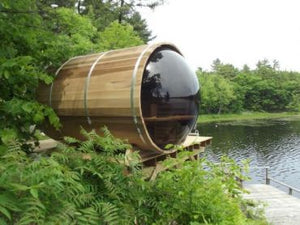Panoramic View Barrel Saunas - Maxwell Garden Centre