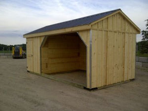 #HS400 10x20' Horse Run-in with 6ft Tack Room - Maxwell Garden Centre