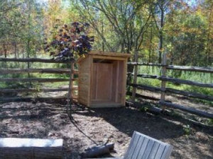 #FWS4X8 4x8' Fire Wood Storage Shed - Maxwell Garden Centre