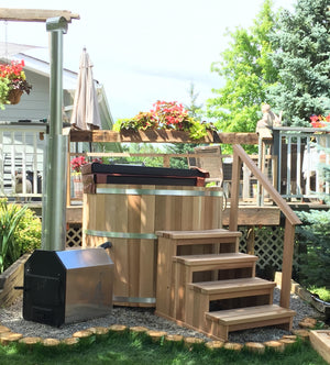48'' Red Cedar Hot Tub - Maxwell Garden Centre