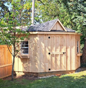 #135 Five Sided Cabana/Shed 10x10'